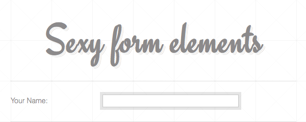 form css