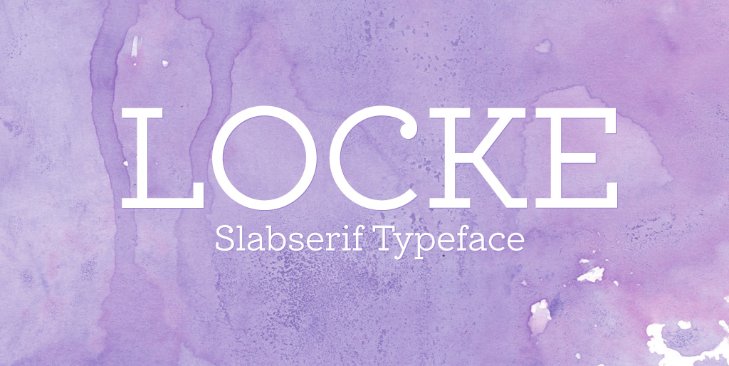 Free fonts - Locke