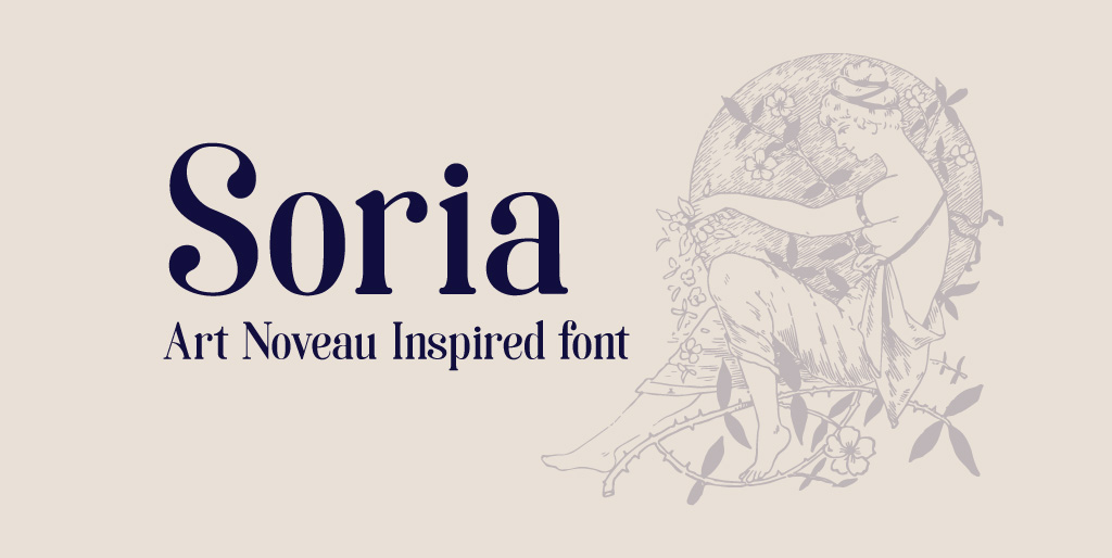 Free fonts - Soria