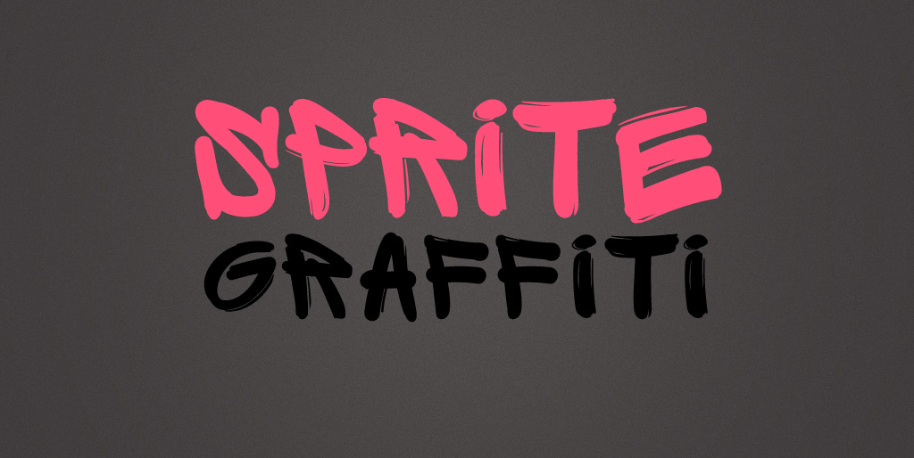 Free fonts - Sprite Graffiti